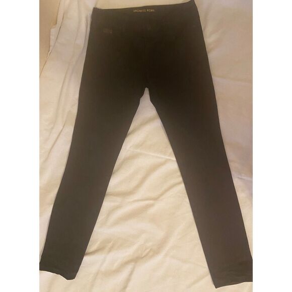 Michael Kors Black Studded Skinny Ankle Women Jeans Size 4 Great Condition - Picture 12 of 14
